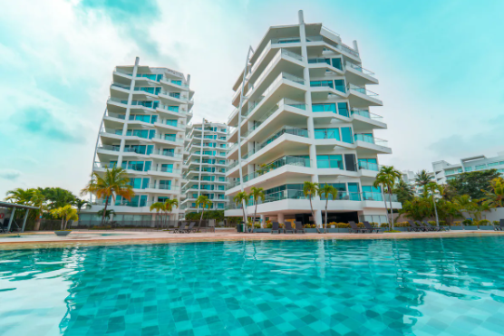 Sonesta Hotel Cartagena pool view