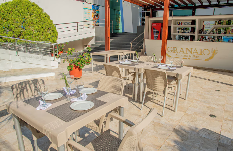 Atlantic Lux Hotel terrace