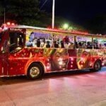 A Magic Night Party Bus Experience in Cartagena