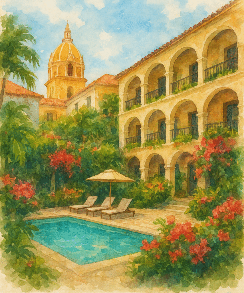 the most luxurious hotels of Cartagena,