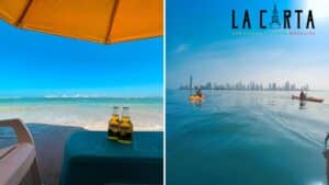 Adventurous beaches in Cartagena.