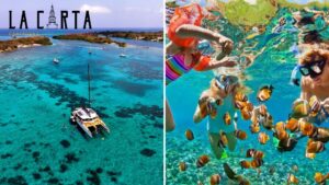 Adventurous beaches in Cartagena.