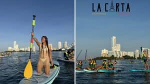 Adventurous beaches in Cartagena.